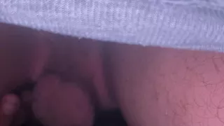 Throwing the sperm on the ground