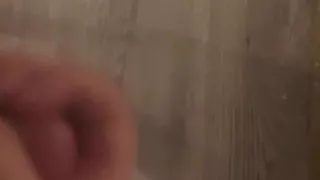 Big cock masturbation in the mirror