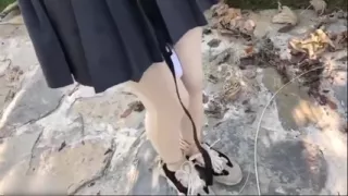 Outdoor BDSM Girl
