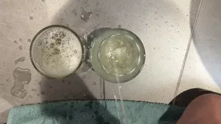 Piss and cum play!