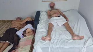 TREASON! Wife fucks roommate behind cuckold's back!