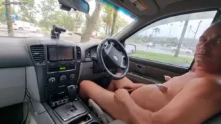 Naked in the Car