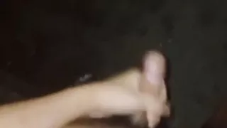 Waiting for Stepdad in the Dark. Cuming on the Street!