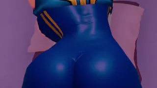 Chun Li Leaves Fortnite for Some Fun in Doggy POV