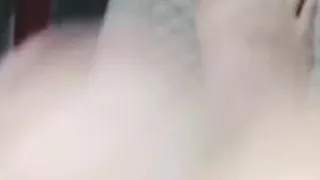 My Stepsister's Skinny Crushes My Balls with Her Little Pussy