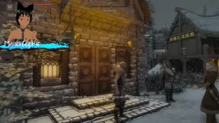 Skyrim B and L mod - Traveling the road and staying at the inn and fucking in the bed