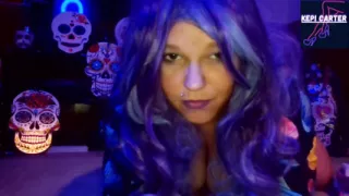 Calf muscle JOI nylon BBW dirty talk dildo fuck