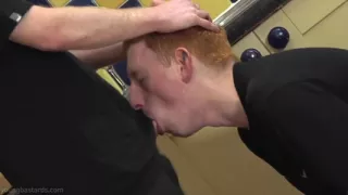 Ginger bitch boy learns his lesson