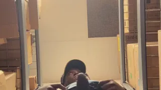 Gooning Out This Fat Load Of Nutty Nut While I'm At Work