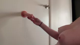 Italian Milf Artemisia Love hot horny AF moaning Dildo Handjob