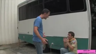 Boy scout leader in trouble
