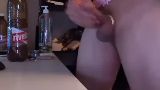 Sissy Andrea Licking It up