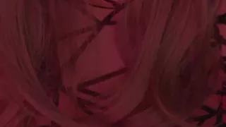 Sissy Gurl strokes and eats her cum