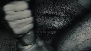 Oily Hairy edging throbbing helmet Part 1