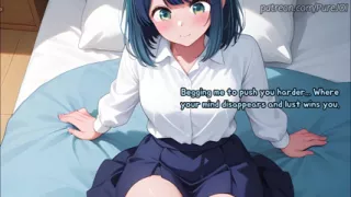 Akane Kurokawa makes you orgasm hard with her feet (Censored JOI)