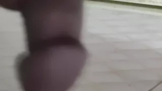 Bathroom cock rubbing