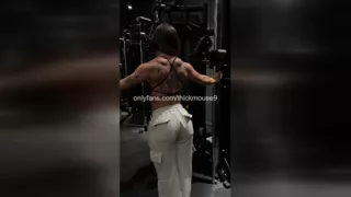 18yo's Gym Workout Ends with Double Penetration