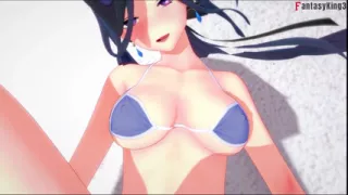 Clorinde ahegao bikini sex - Genshin Impact