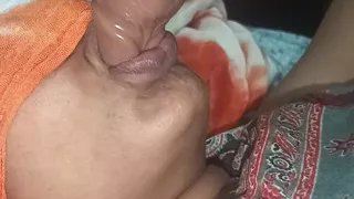 Dildo sucking aur mote land
