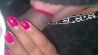 My wife give a satisfying blowjob