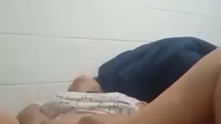 Fucking my pussy with my cucumber