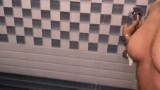 My Girlfriend Is washing Her Tight Pussy . Front of me. No shame . I Fuck her.