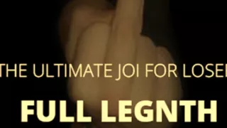 AUDIO ONLY - The ultimate JOI for losers