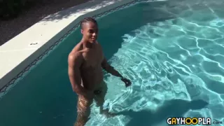 Baron Wade Jerks off Big Ole Cock
