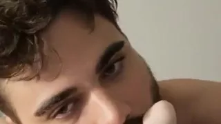 Blowjob Training with My Dildo - Beepied