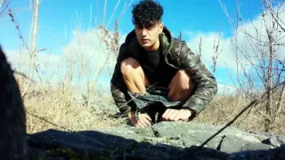Fucked Bareback and Pushing Out Cum Through Underwear After Fuck