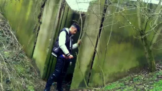 Autumn Jerk off Under the Bridge - From Soft Cock Till Cum