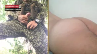 Young Soldier Cums for Me Live