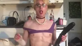 Skinny Blond Whiteboi Bitch Jes Exposed