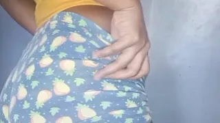 Hot milf playing with an anal plug