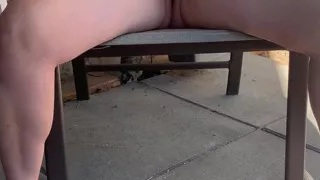 Quick Morning Masturbating Outside Before Work