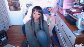 Gooning My Huge Tgirl Dick to Cum on My Face - Vanniall Edging Her BBC to a Thick Self-facial - Full Camshow