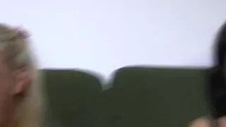 Two German Babes Play Their Holes on Casting