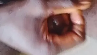 Stroking my BBC till I cum
