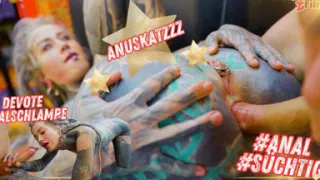Anuskatzzz Mess up My Tattoo and Get Fucked Anal