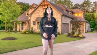 666 Home Sweet Home Pretty Butt but Booty Feminine Shape in Fishnets