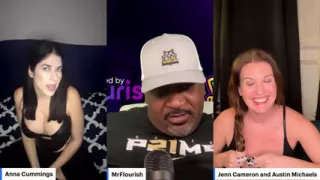Mrflourish Podcast the Morning After with Guest Adult Star Anna Cummings