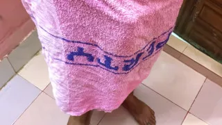 My stepsister crazy for fucking when she see my big panis