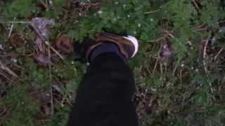 Outdoor Cumshot While Tip Toes Standing in the Sneakers POV