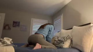 Catching Your Step Sis Pillow Humping