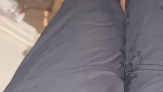 Wetting water resistant hiking pants, standing for half, laying for half (underwhelming)