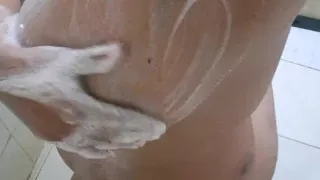 Massaging boobs and ass buttermelons