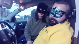 Face slapping in the Car