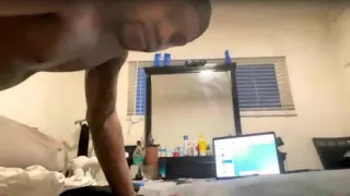 Black Ass Melts Fast with White Dildo Warmth