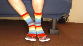 Fluffy Fuzzy Socks Flip Flops Shoeplay.
