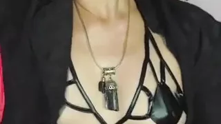Shyyfxx Your Bossy Boss Jerks Out with a Lollipop and Forces You to Lick Her Pussy Humiliation